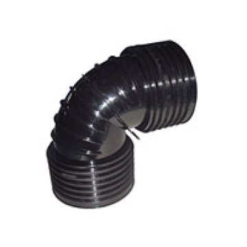 PP Pipe Fitting Mould - 90 Deg Corrugated Elbow